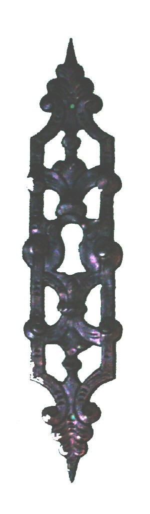 Schrankschild Eisen