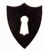 Wappenschild aus Horn