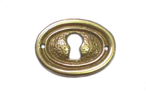 Schubladenschild oval 25x34