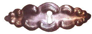 Schubladenschild Eisen