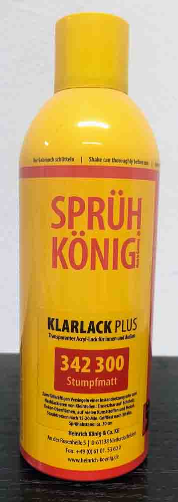 Sprüh-Acryllack Stumpfmatt