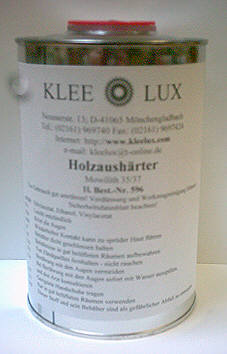 Holzaushärter 1l. Holzaushärter 1l.
