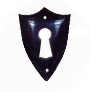 Schrankschild aus Horn