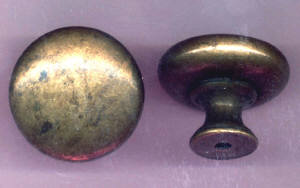 Messinknopf schwer Ø30 Messinknopf schwer Ø30