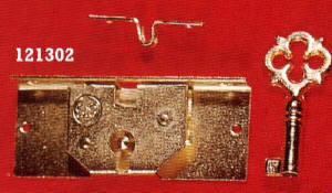 Einlaß-Schatullenschloß Dorn 14 mm Einlaß-Schatullenschloß Dorn 14 mm