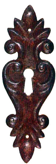 Schrankschild Eisen
