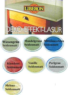 Deko-Effekt-Lasur Wiesengrün seidenmatt Deko-Effekt-Lasur Wiesengrün seidenmatt