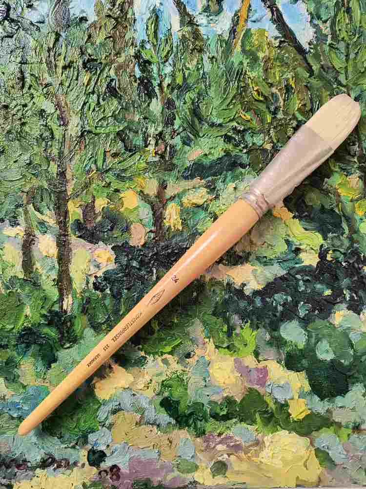 Öl- und Acylmalpinsel HABICO flach, groß 233-24 Öl- und Acylmalpinsel HABICO flach, groß 233-24