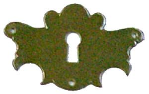 Schubladenschild Eisen
