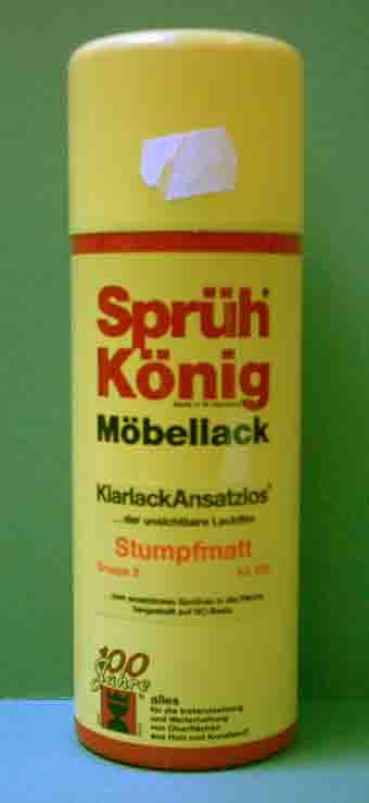 Sprüh-Acryllack Ansatzlos Stumpfmatt