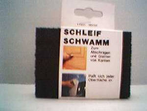 Schleifschwamm mittel/grob Schleifschwamm mittel/grob