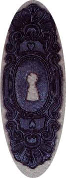 Schrankschild Leder 85x30 Schrankschild Leder 85x30