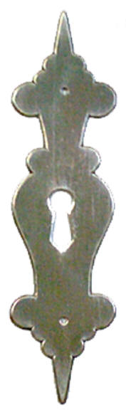 Schrankschild Messing