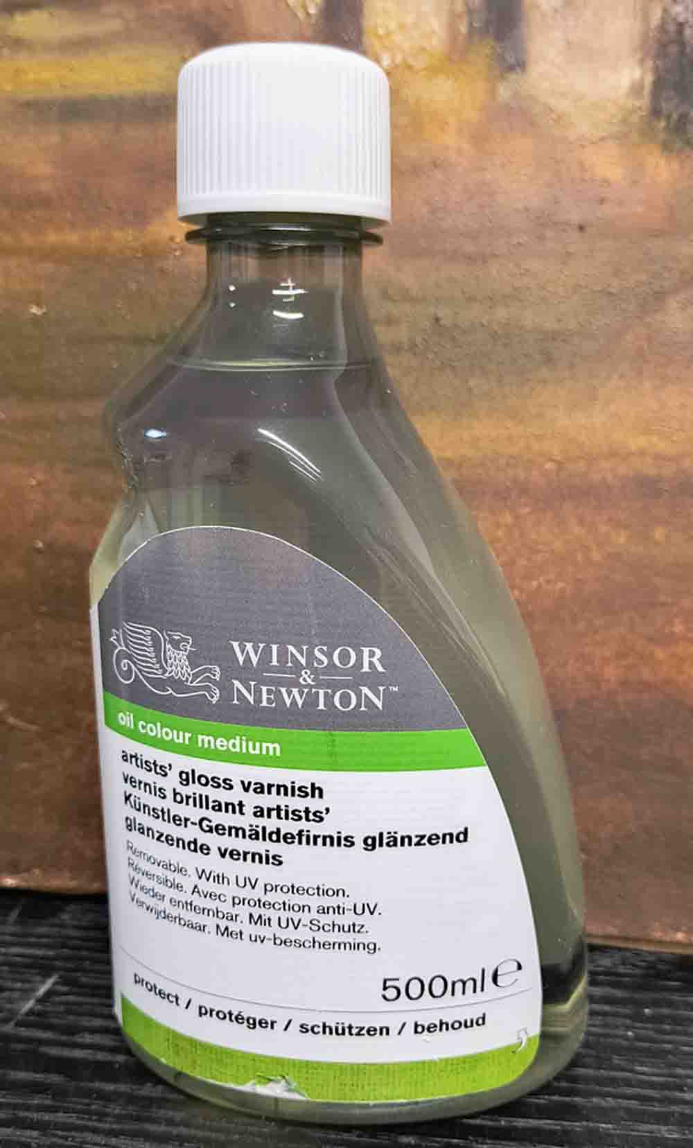 Winsor & Newton Firnis, Glanz