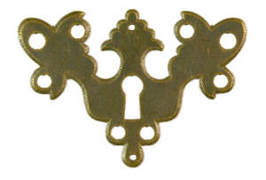 Schlüsselschild Messing Schlüsselschild Messing