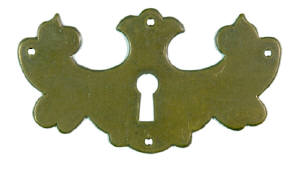 Schlüsselschild Messing Schlüsselschild Messing