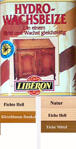 Hydro-Wachsbeize, Fichte Hydro-Wachsbeize, Fichte
