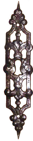 Schrankschild Eisen