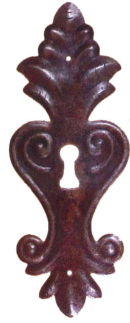 Schrankschild Eisen