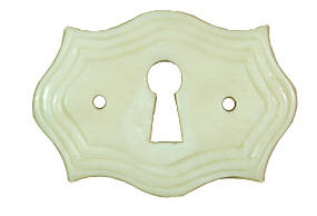 Schlüsselschild aus Bein Schlüsselschild aus Bein