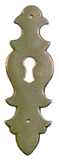 Schrankschild Messing