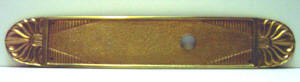 Zimmertürschild, Lang, Messing