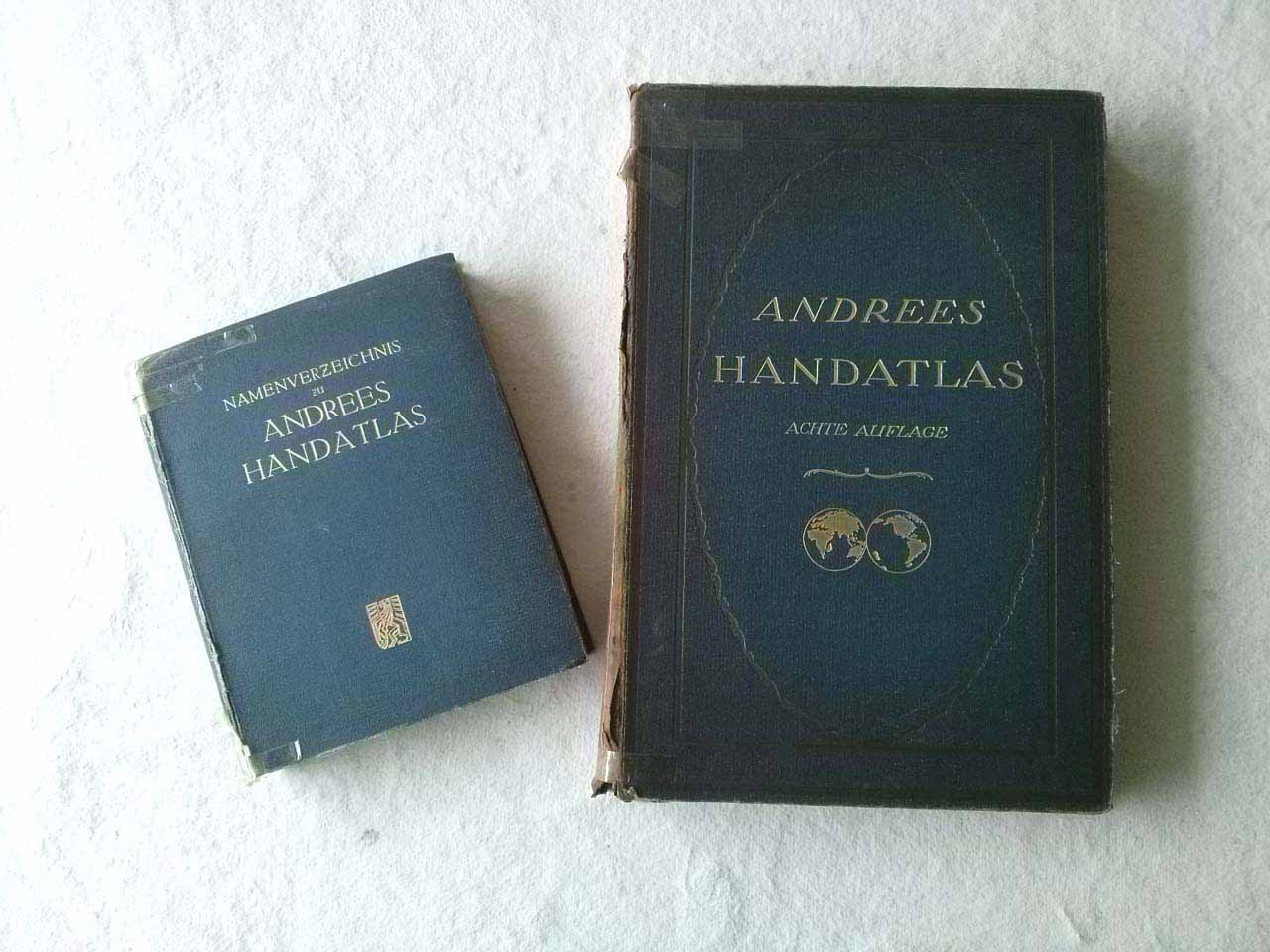 Andrees allgemeiner Handatlas von 1924, achte Auflage